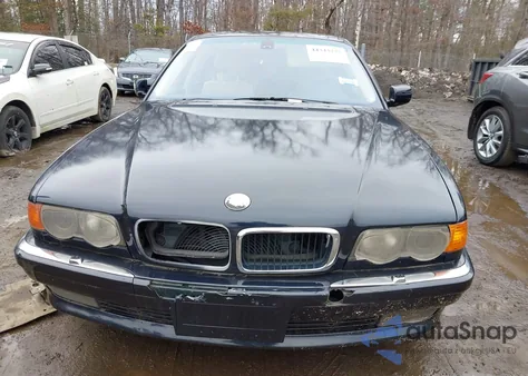 2000 BMW 740Il z USA, uszkodzony, nr VIN WBAGH8345YDP11134